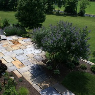 PA flagstone Dry laid